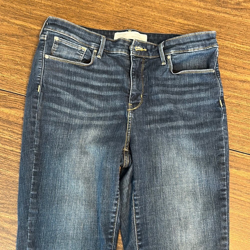 Levi Strauss mid ride boot cut jeans